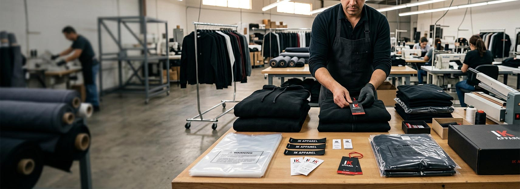 Private label clothing manufacturer for UK brands, startups, streetwear labels, online stores, gyms, wholesale buyers, and custom apparel buyers