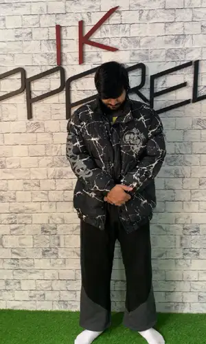 Custom streetwear garment example for UK labels